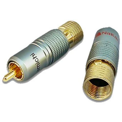 나카미치 RCA 단자 2개 1세트, 1개 12,000원