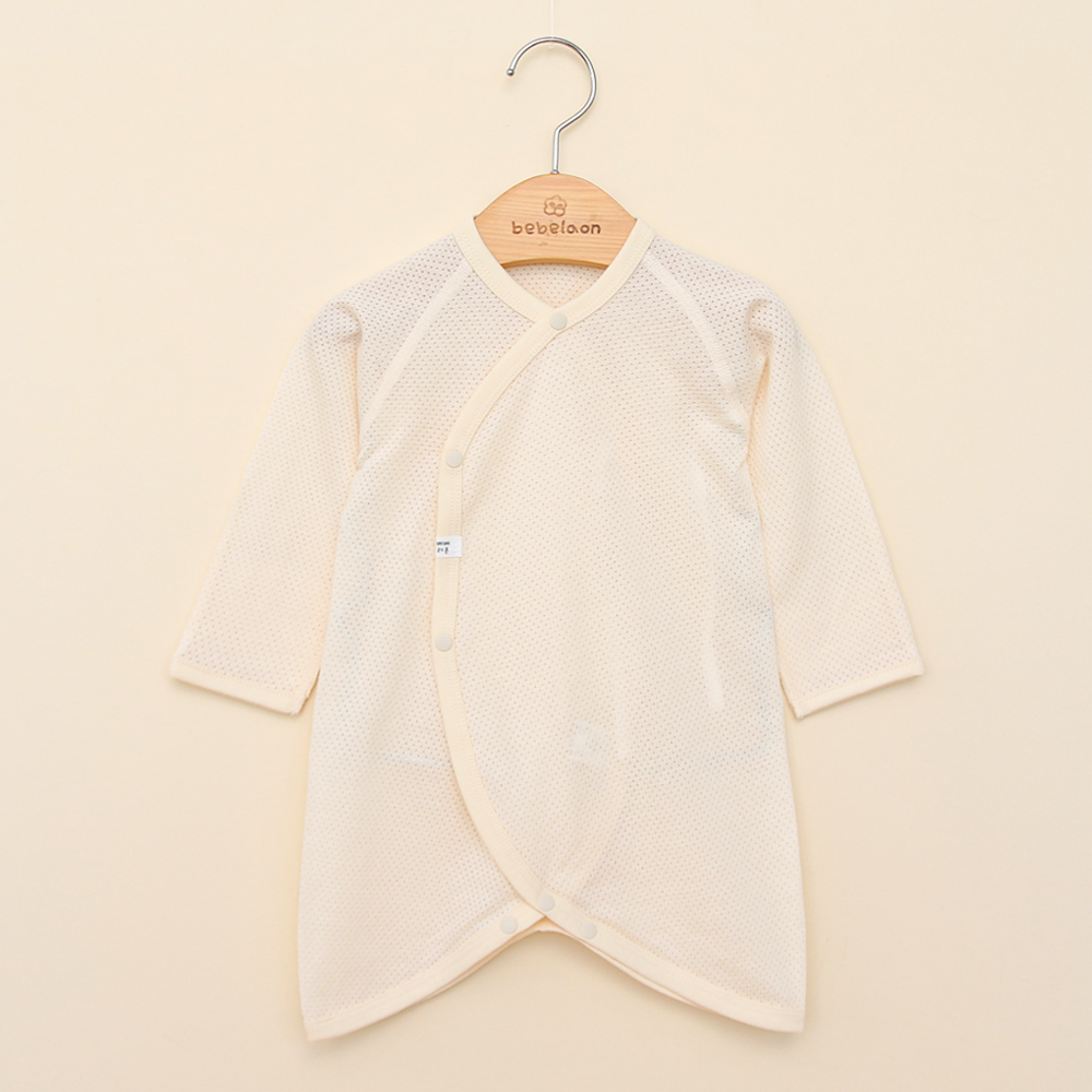 베베라온 밤부 메쉬 신생아 유아 아기 배냇가운 9,900원