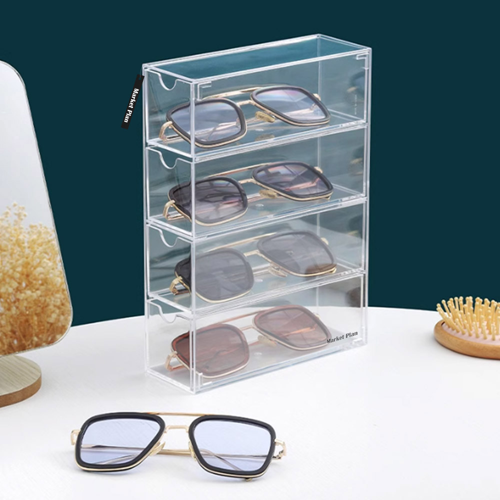 마켓플랜 다용도 4단 안경 케이스 수납함 10,750원