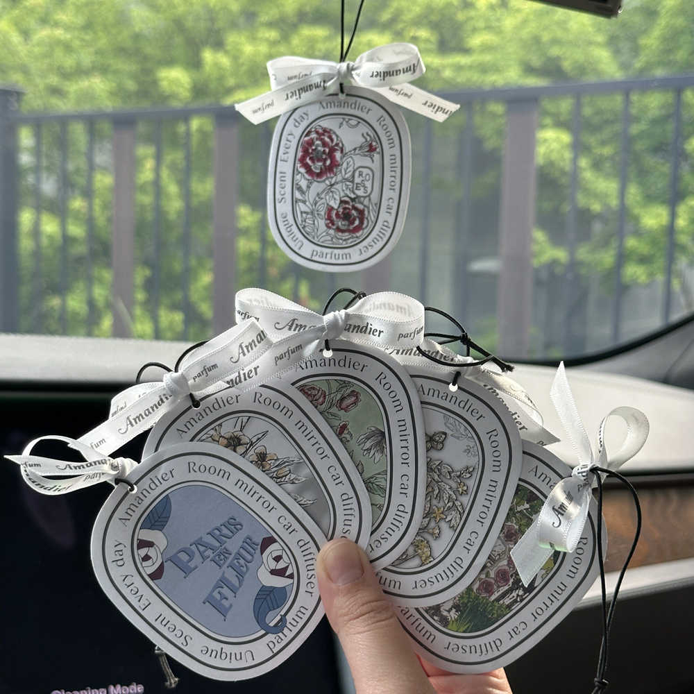 아망디에 룸미러 방향제 차량용 종이 방향제 세트 18,500원