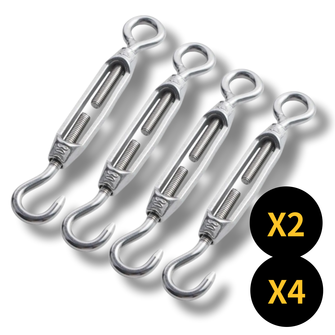 (2p 4p)아이맥스몰 스텐 턴버클 와이어 로프 장력조절 후크타입 아이타입 훅앤아이 19,960원