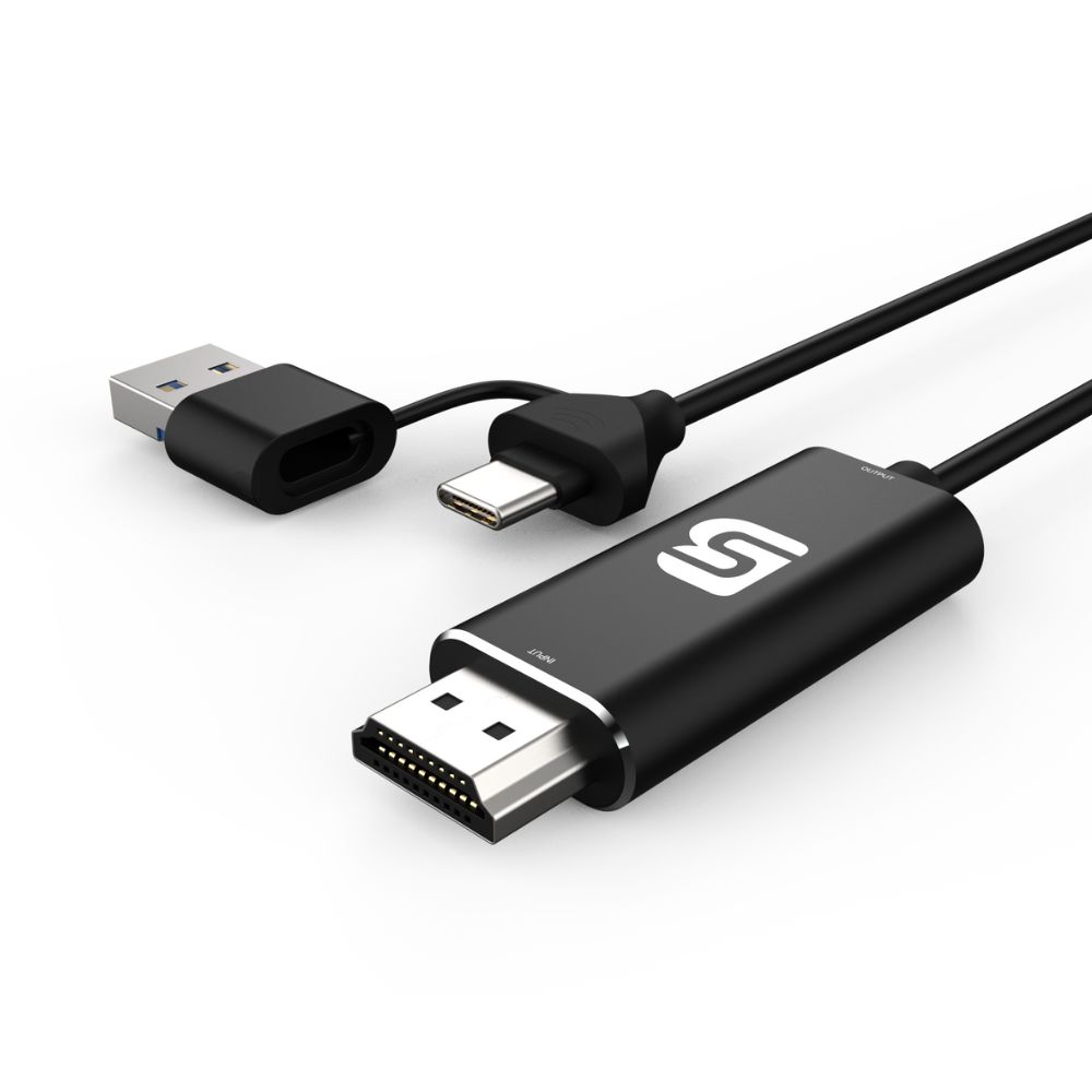비에스 캡쳐보드 케이블 2in1 USB+TYPE C 2M 4K HDMI 영상 비디오, 1개, BS-UCH02 20,000원