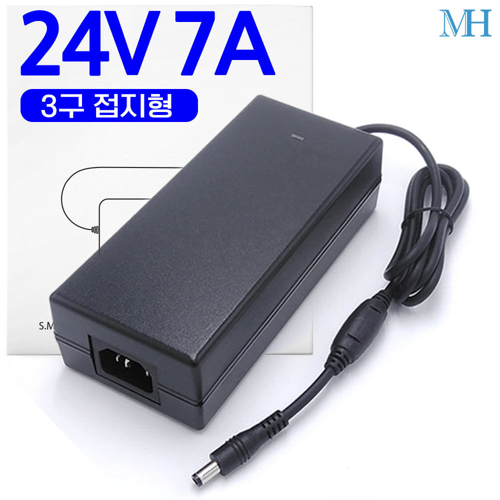 명호전자 DC 24V 아답터 1A 1.5A 2A 3A 3.5A 5A 6A 8A 9A 어댑터 33,000원