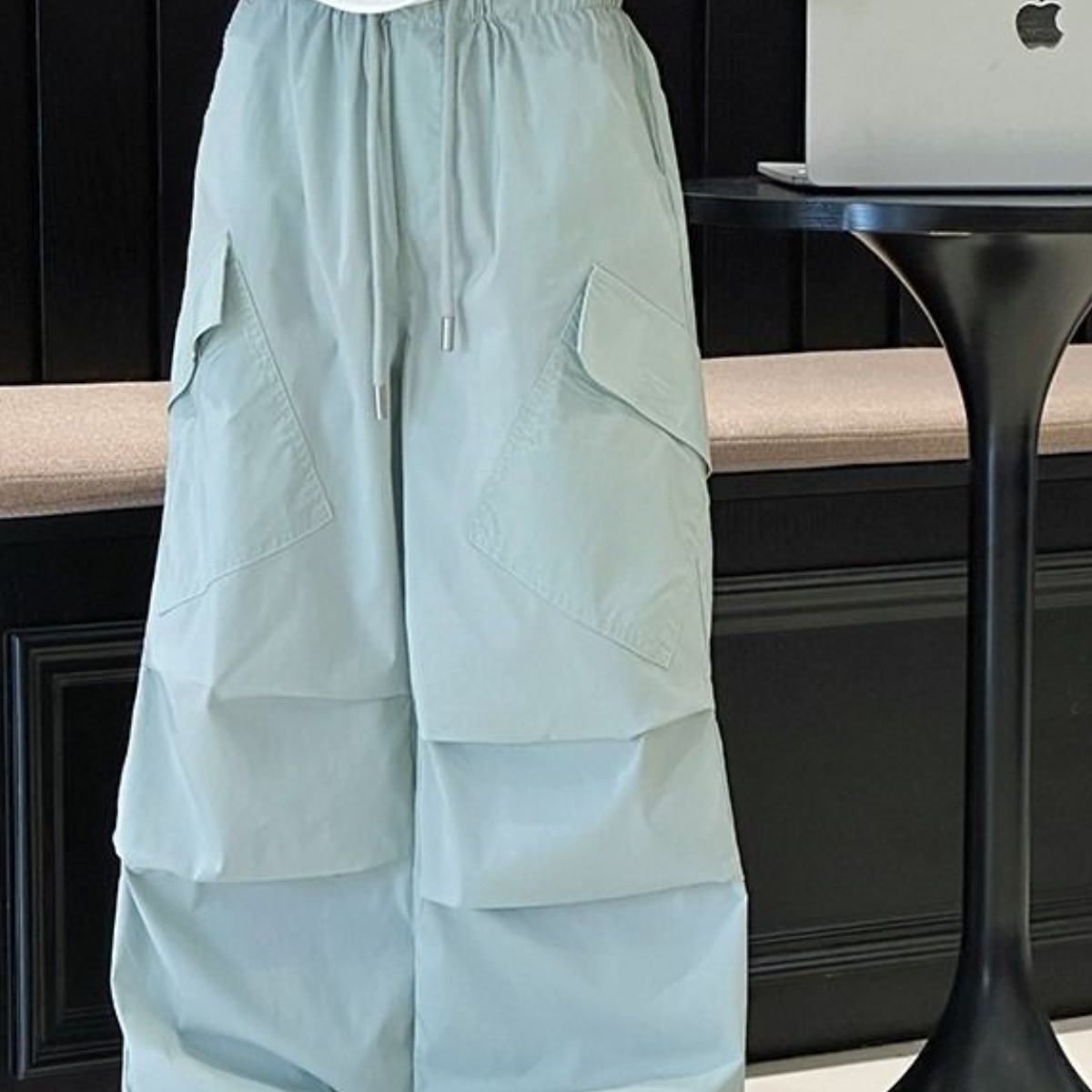 해피유통여아 캐주얼 와이드 카고 팬츠 패션 포켓 디자인14세 이상 XG03 21,610원