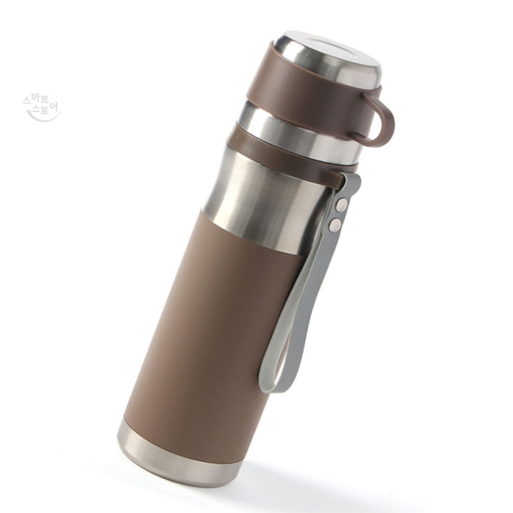 웰데이 티보틀 보온병 1L 브라운 거름망텀블러 커피물병 48,120원