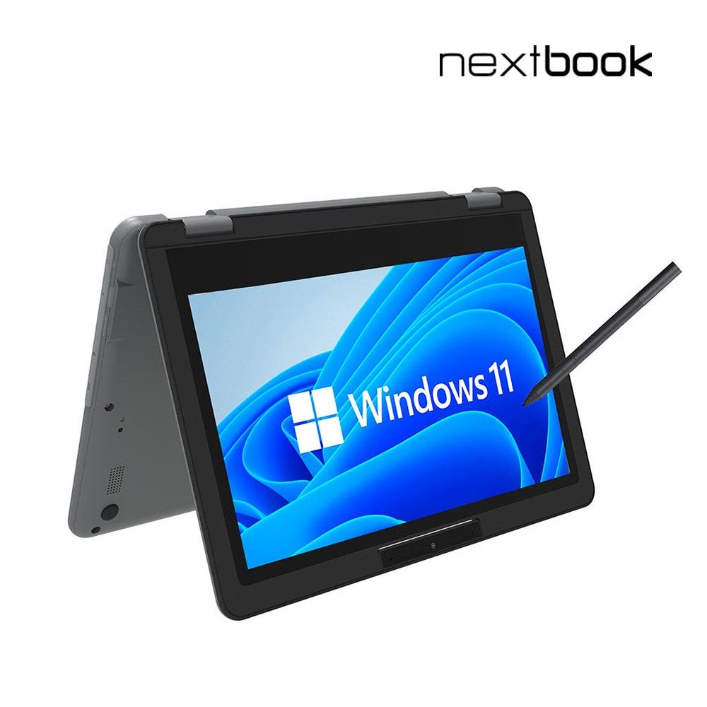 넥스트북 N11H 2IN1 플립 터치 노트북, N11H, WIN11 Pro, 4GB, 128GB, N4120 쿼드코어, 단일색상 499,000원