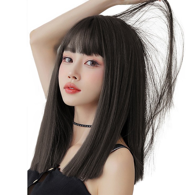 이쁘다샵 가발위드 긴머리 스트레이트 패션 여성 통가발 모던데이 29,900원