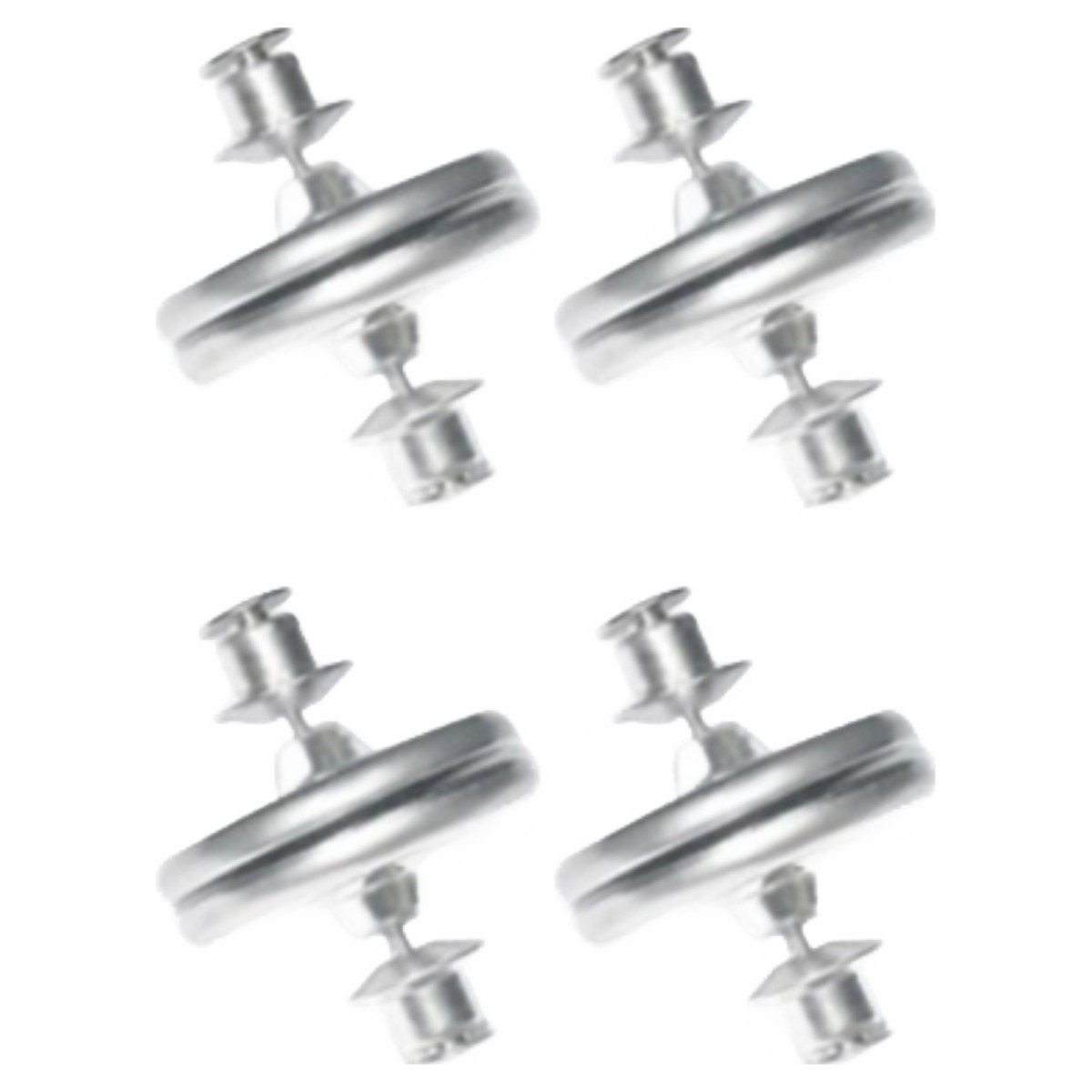 시그무드 마그네틱 커튼 고정 자석클립 홀더 4쌍 8P, 1개, 실버 6,900원