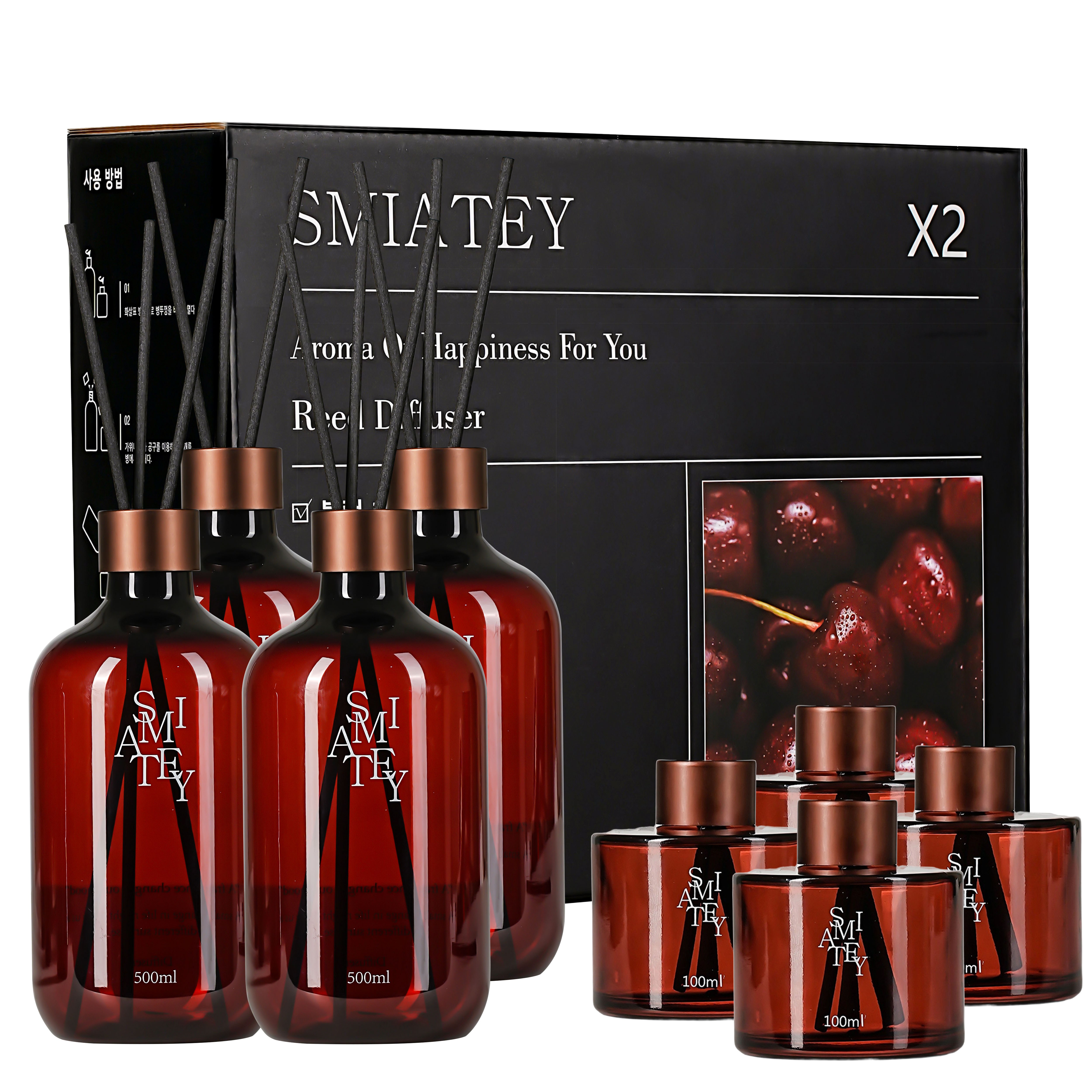 스미어티 디퓨저 대용량 실내 방향제 리필액 선물 세트 집 화장실 방향제 500ml 20,800원