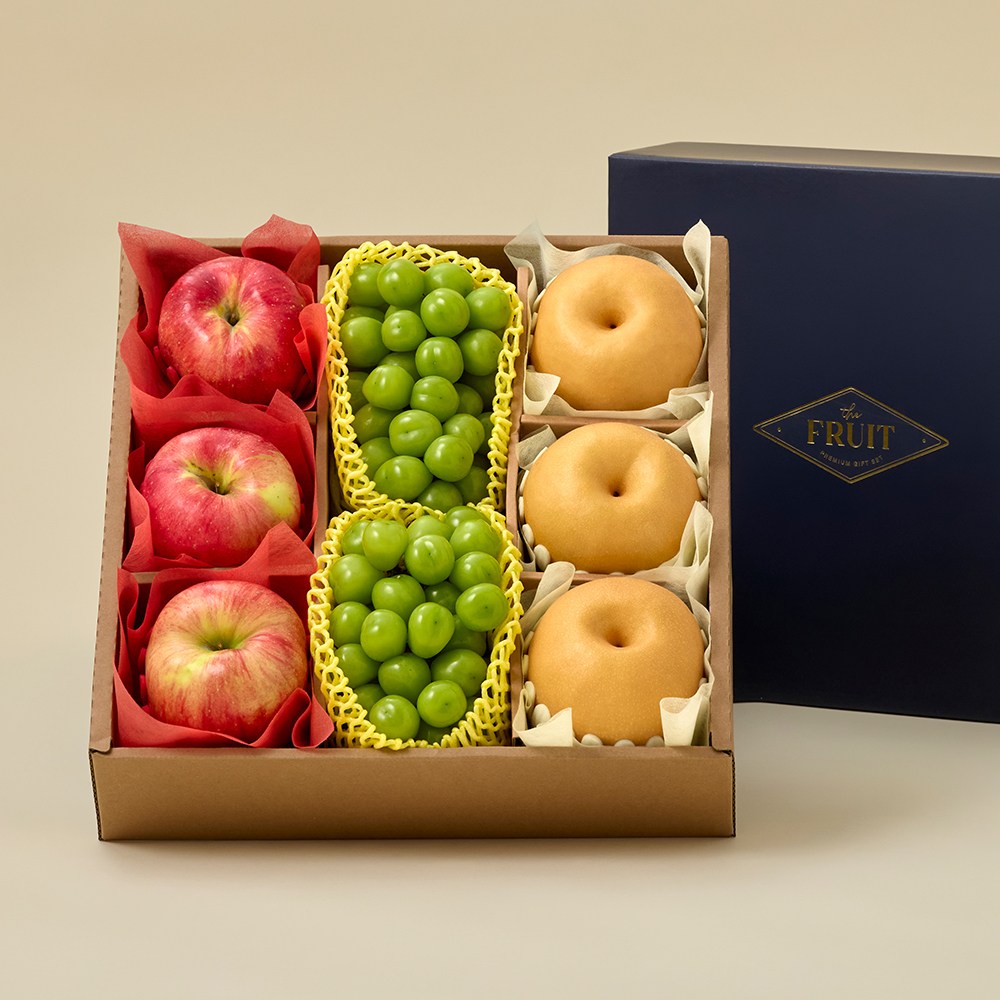 사과 배 샤인머스켓 혼합 선물세트(샤인2,사과3,배3과), 1세트 89,900원