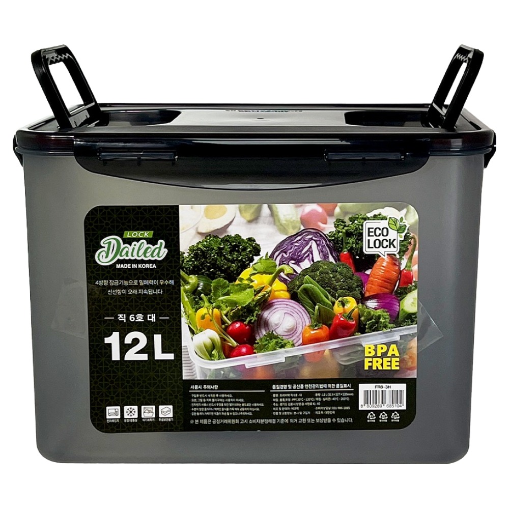 데일드 스모크 김치통, 1개, 12L 11,100원