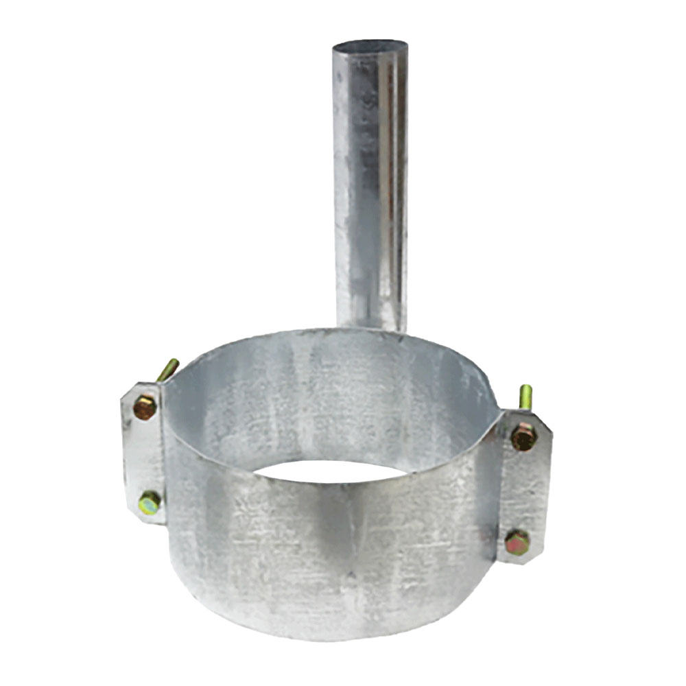 반사경 지주 브라켓 도로반사경 사각지대미러 볼록거울 설치부속, 실버, 1개 35,700원