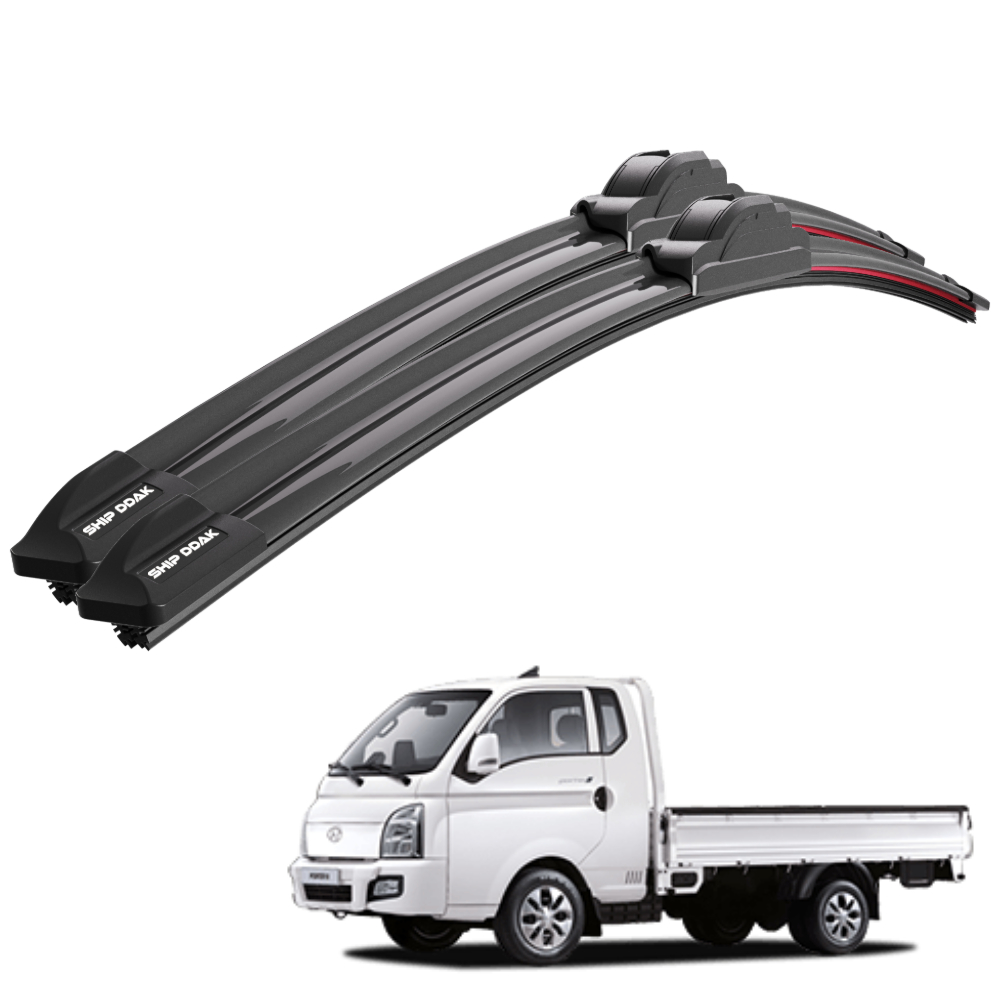 1+1 더뉴 포터2 EV 전차종 초밀착 와이퍼 윈도우 브러쉬 와이퍼블레이드 19,790원