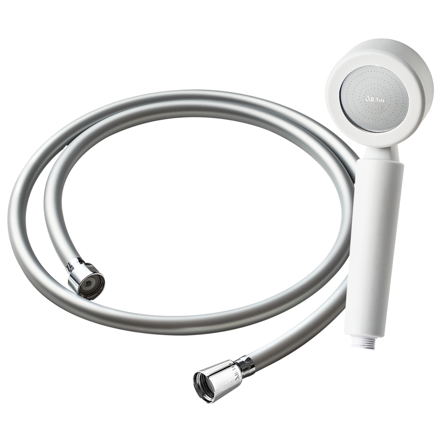 [set] 올바 더 뉴 의료용 실리콘 필터 샤워기 세트 2.0M (샤워헤드+샤워호스 2M+샤워필터2ea), 임페리얼실버(헤드1ea+호스2M_1ea+필터2ea), 1세트 75,470원