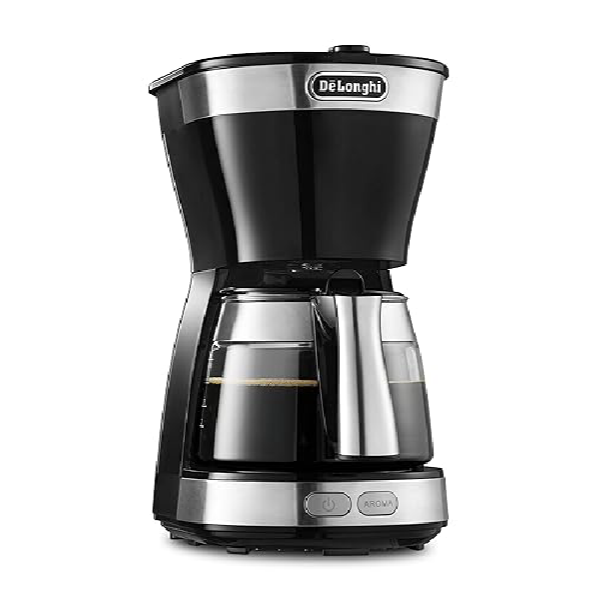 드롱기 액티브 ICM12011J-BK 인텐스 블랙 5잔용 드립 커피머신 94,500원