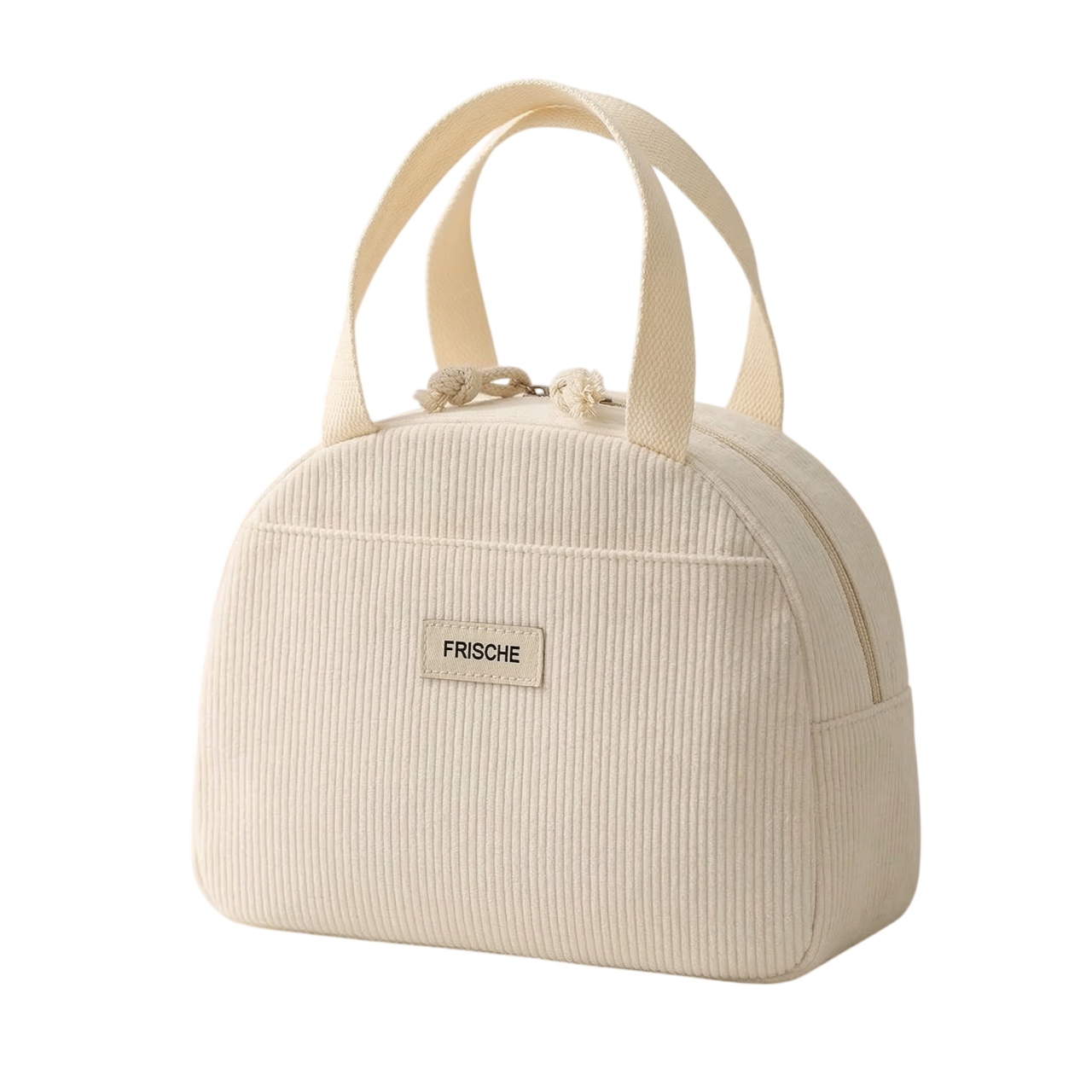 예그리나 코듀로이 피크닉 보온 보냉가방 도시락가방 런치백, 크림화이트 7,890원