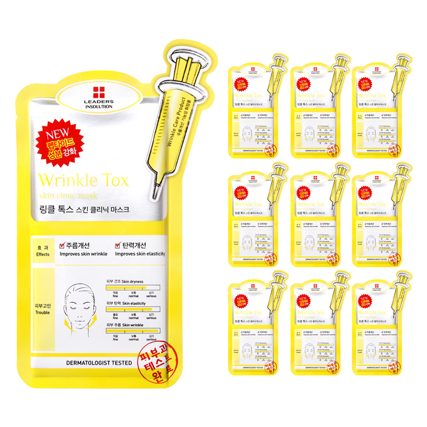 리더스 인솔루션 링클톡스 마스크팩, 1개입, 10개 11,500원