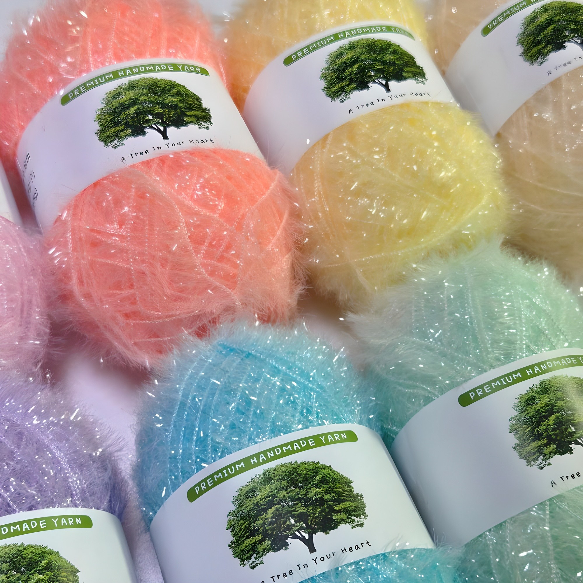 실감는삼촌 수세미실 파스텔&세트 컬러 8종 세트 9,900원