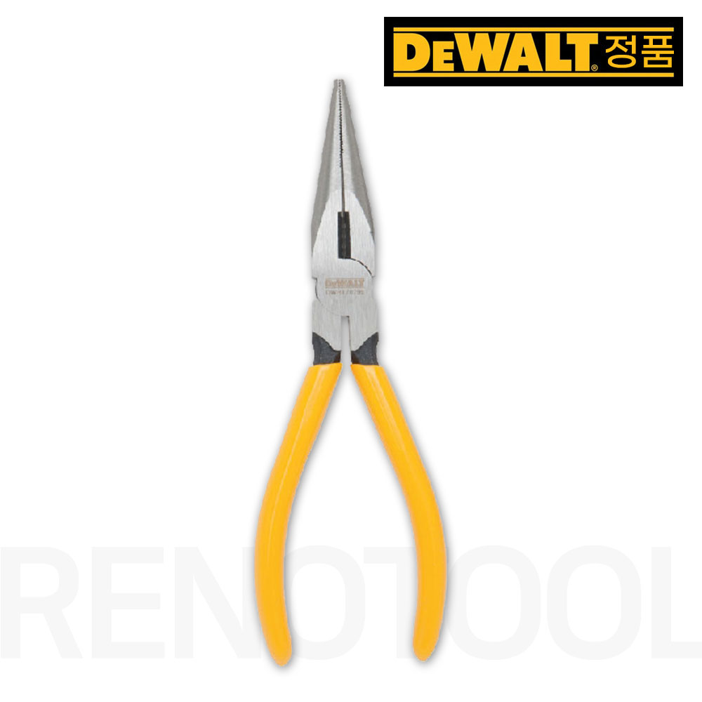 디월트 DWHT70799 그립아머 롱노즈 162mm(6인치) 11,600원