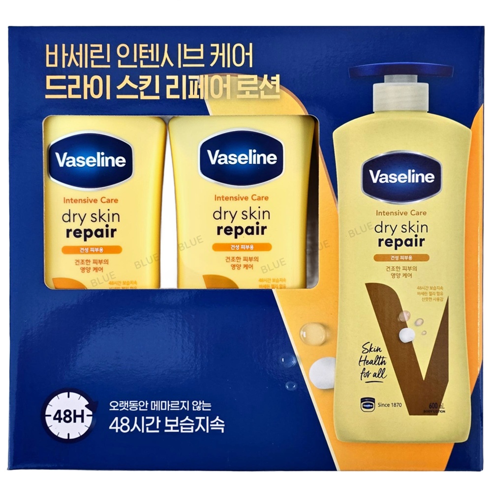바세린 드라이 스킨 리페어 바디로션 600ml 극건성피부 22,490원