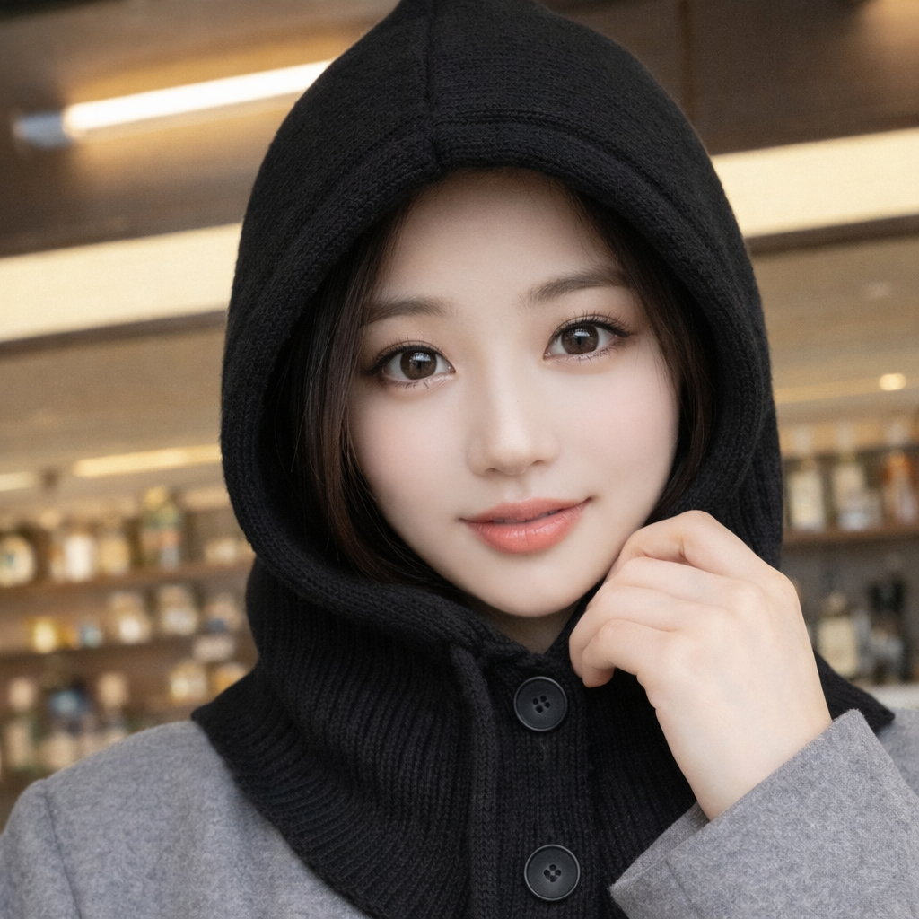 꿈꾸는아재 남여공용 바라클라바 니트 후드워머 방한모자 11,790원