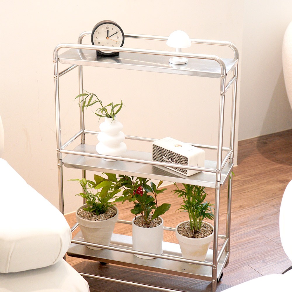 친절한마이쮸 모던 미드센추리 이동식 인테리어 틈새 슬림 3단 트롤리 38,900원