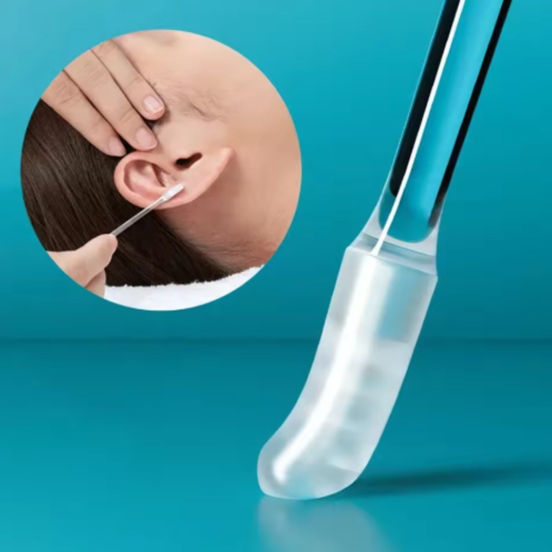 광휘몰 면봉 귀이개 끈끈이 실리콘 점착식 재사용 귀지 제거 귀 아프지않은 귀지제거 점착 스몰 S 27,500원