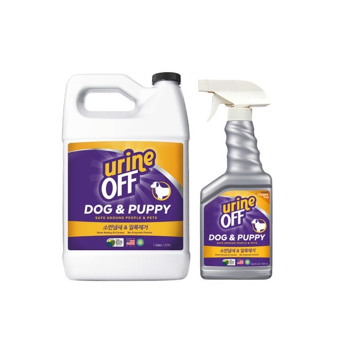 유린오프 소변냄새 얼룩제거 도그&퍼피 500ml + 3.78L 139,200원
