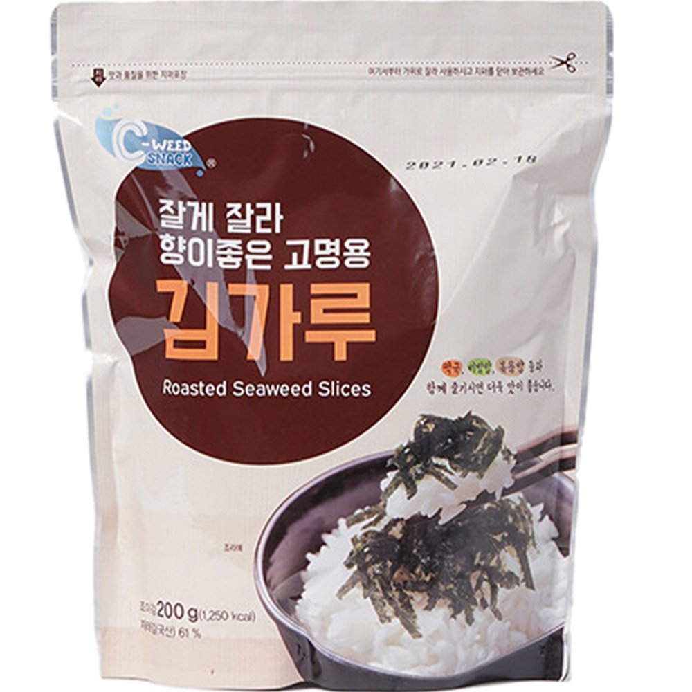 예맛 잘게 잘라 향이 좋은 고명용 김가루, 200g, 1개 10,500원