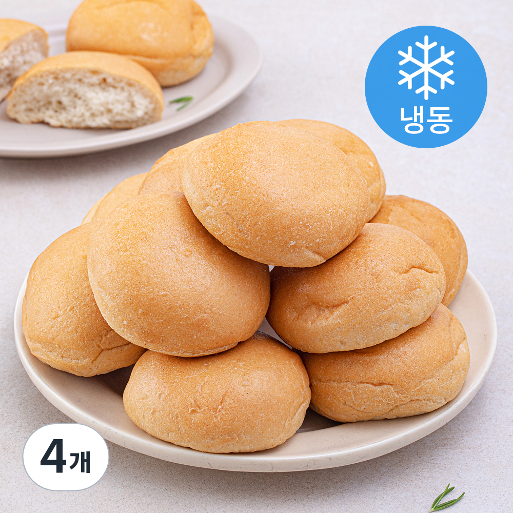 [로켓프레시] 외계인방앗간 현미 저당 모닝빵 (냉동) 34,000원