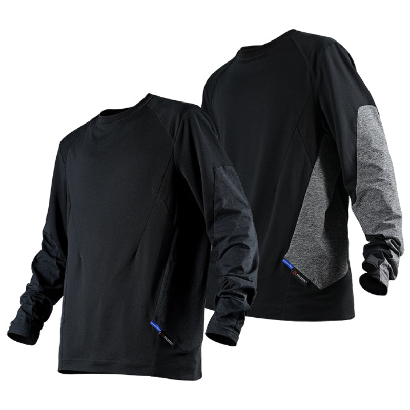 REINDEE LUSION 25AW 0249 POLARTEC DELTA 헬스 속건 라운드넥 긴팔 티셔츠 야외 스포츠 기능성 티셔츠 테크웨어 고프코어 룩 운동복 스포츠 베이스 레이어 90,000원