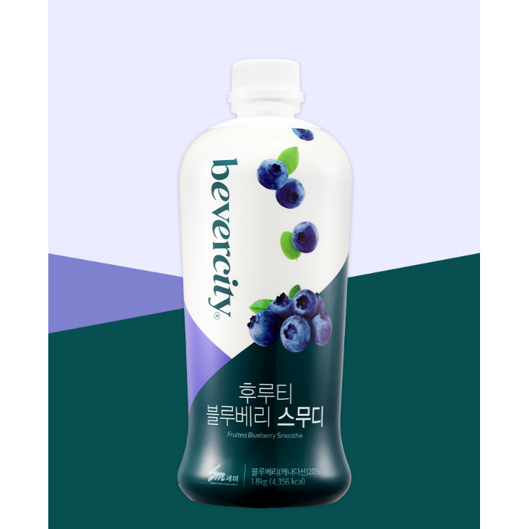 베버시티 세미 후루티 블루베리 스무디 14,000원