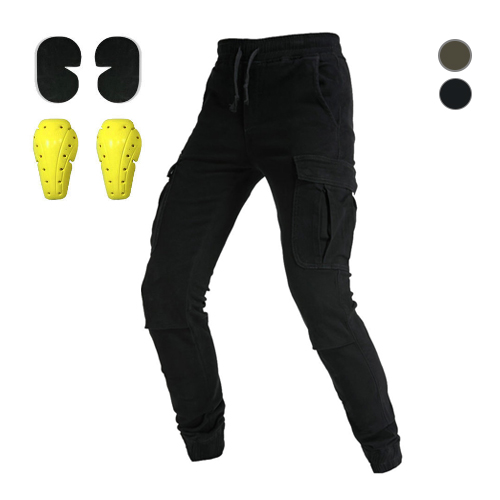 서브22 오토바이 조거 바이크팬츠 보호대 포함, 블랙 55,600원