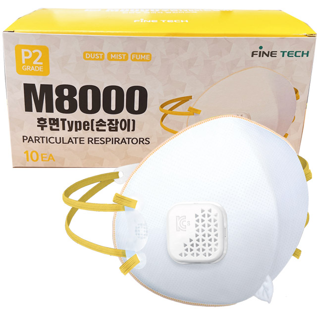파인텍 M8000 1급 마스크, 10개, 화이트 15,130원