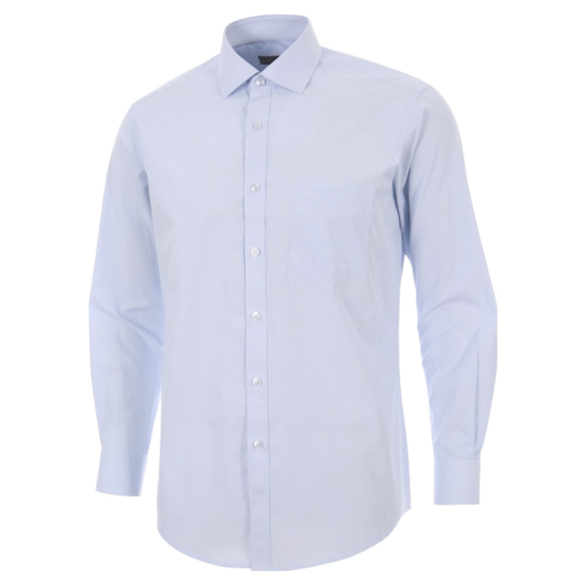 엘르 남성 PC 미니체크 레귤러핏 긴팔셔츠 13082 32,000원