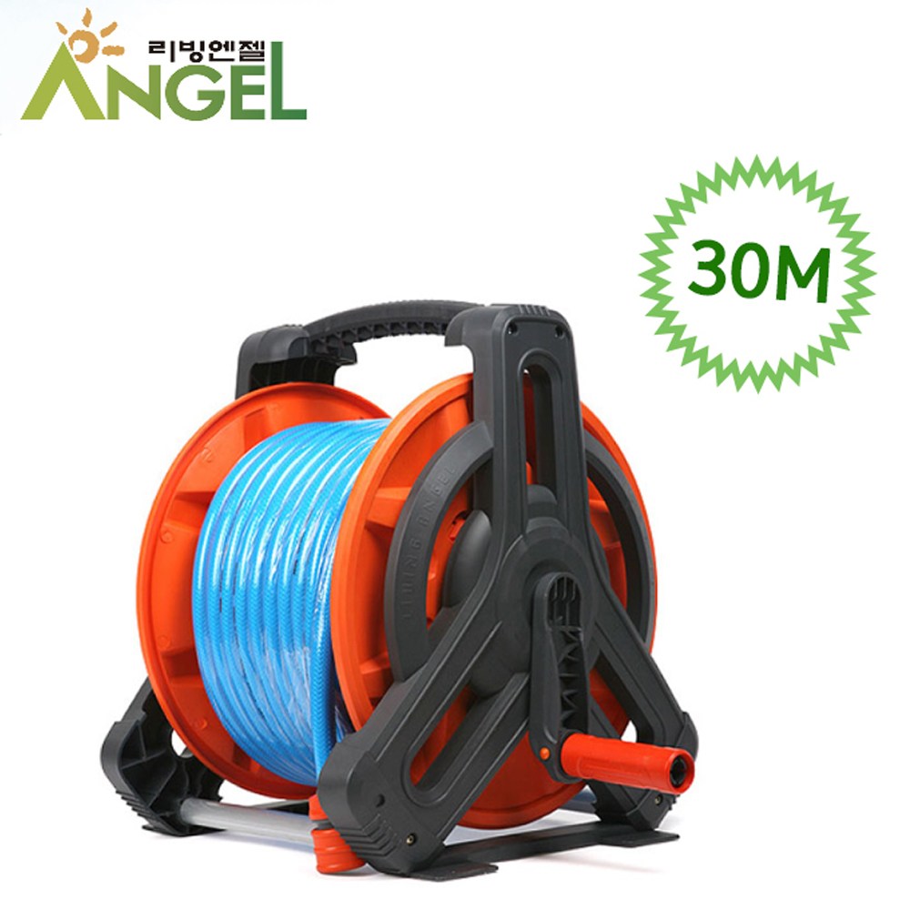 리빙엔젤 릴호스 30m 세차 청소 정원관리 마당청소 프리미엄  원터치 PVC재질 62,920원
