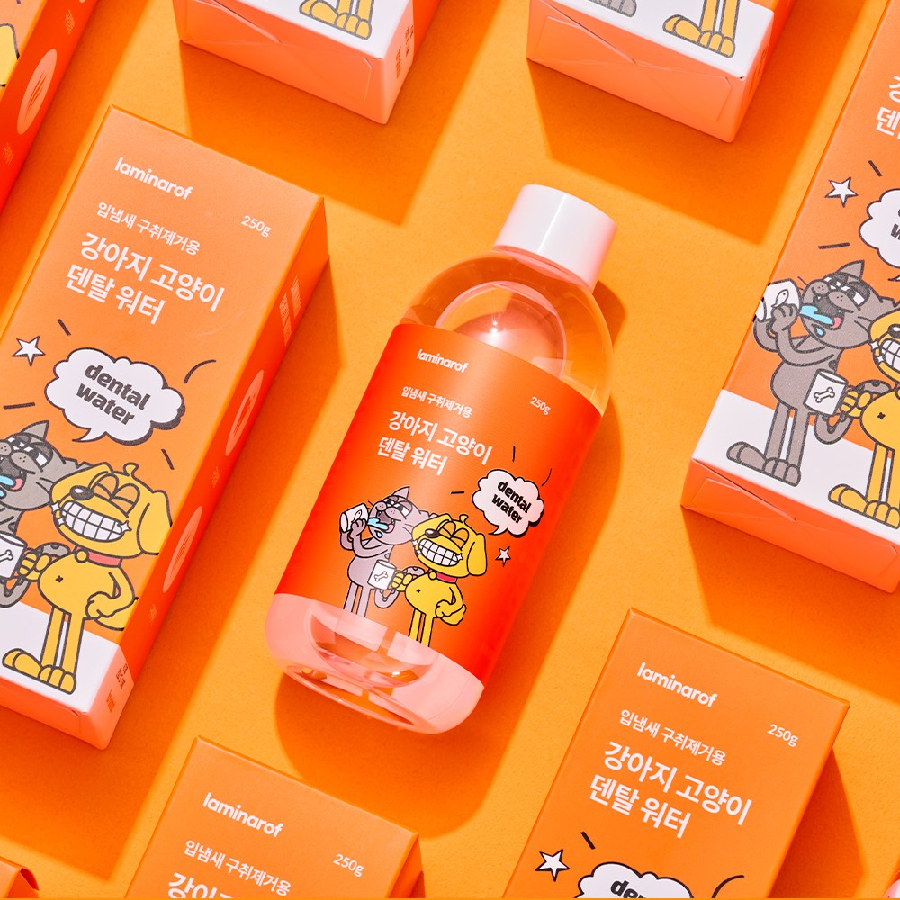 라미나로프 입냄새 치석 구취제거용 강아지 고양이 덴탈워터 마시는 치약 250g 46,400원