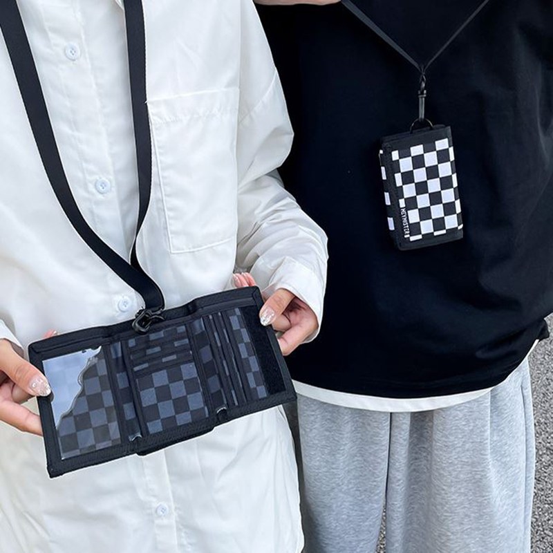 3단 벨크로 목걸이 지갑 학생 카드지갑 반지갑 9,800원