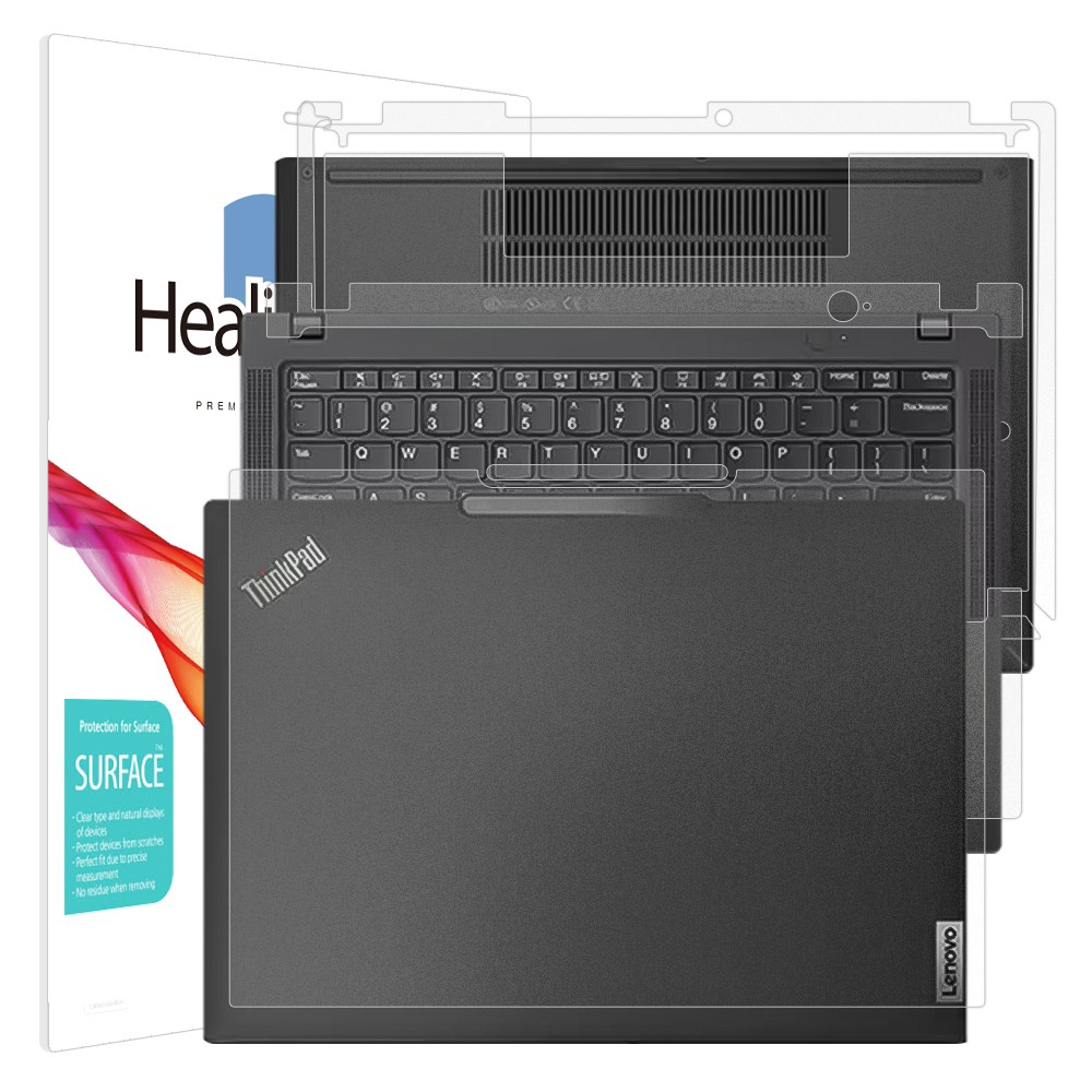힐링쉴드 레노버 씽크패드 X13 Gen5 논터치 무광 외부보호필름 3종세트, 1개 36,000원