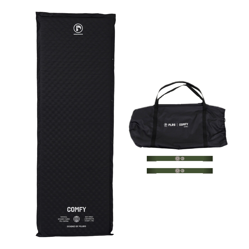 폴라리스캠프 콤피 자충매트 + 고정밴드 2EA + 캐리백 세트 35,420원