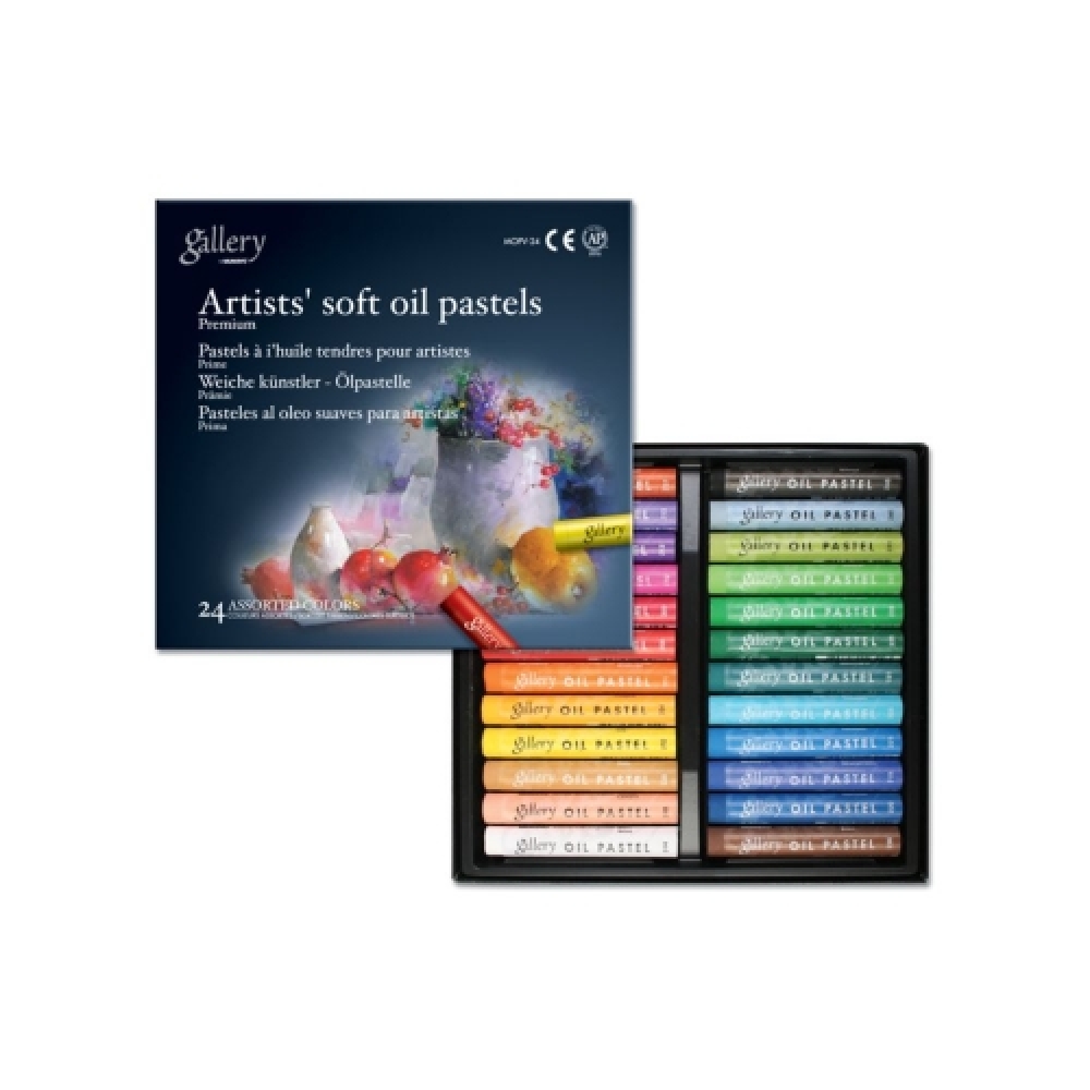 문교 소프트오일파스텔 24색 세트 지함 MOPV-24C 단품 8,550원