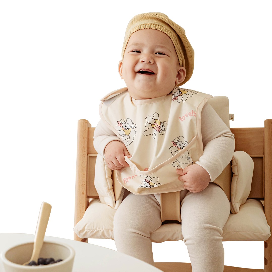 아이주 방수 포켓 턱받이 자기주도이유식 자기주도식 턱받이 신생아  아기 돌 아기 턱받이 11,900원