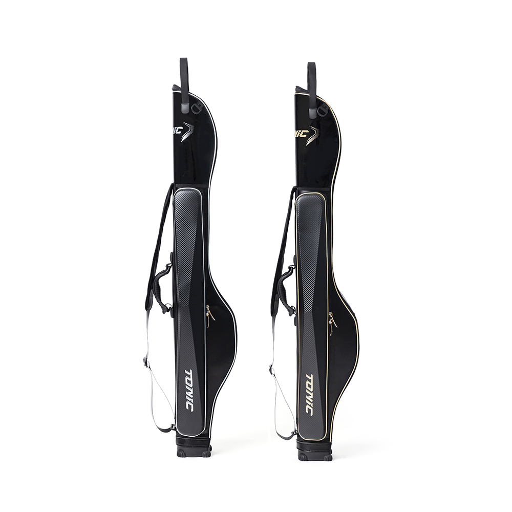 토닉 SRI로드케이스135 발수커버 포함 낚시대가방 하드케이스, 블랙/골드 126,000원