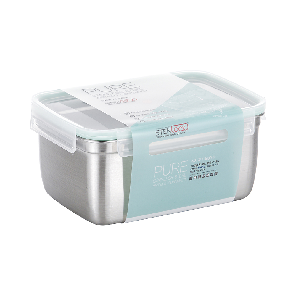 스텐락 퓨어 밀폐용기 직사각 9호 11,790원