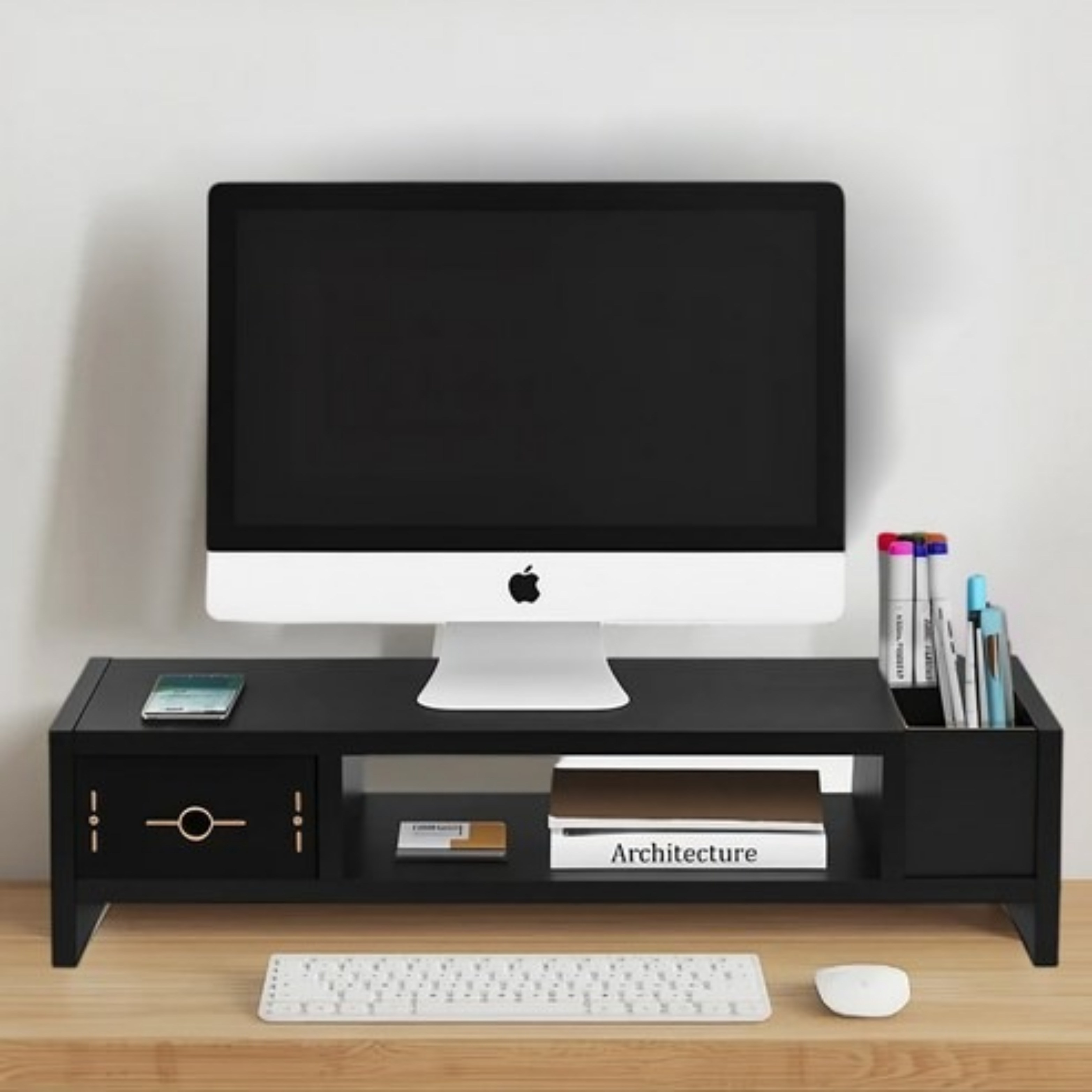 라온프리 서랍형 모니터 받침대 11,600원