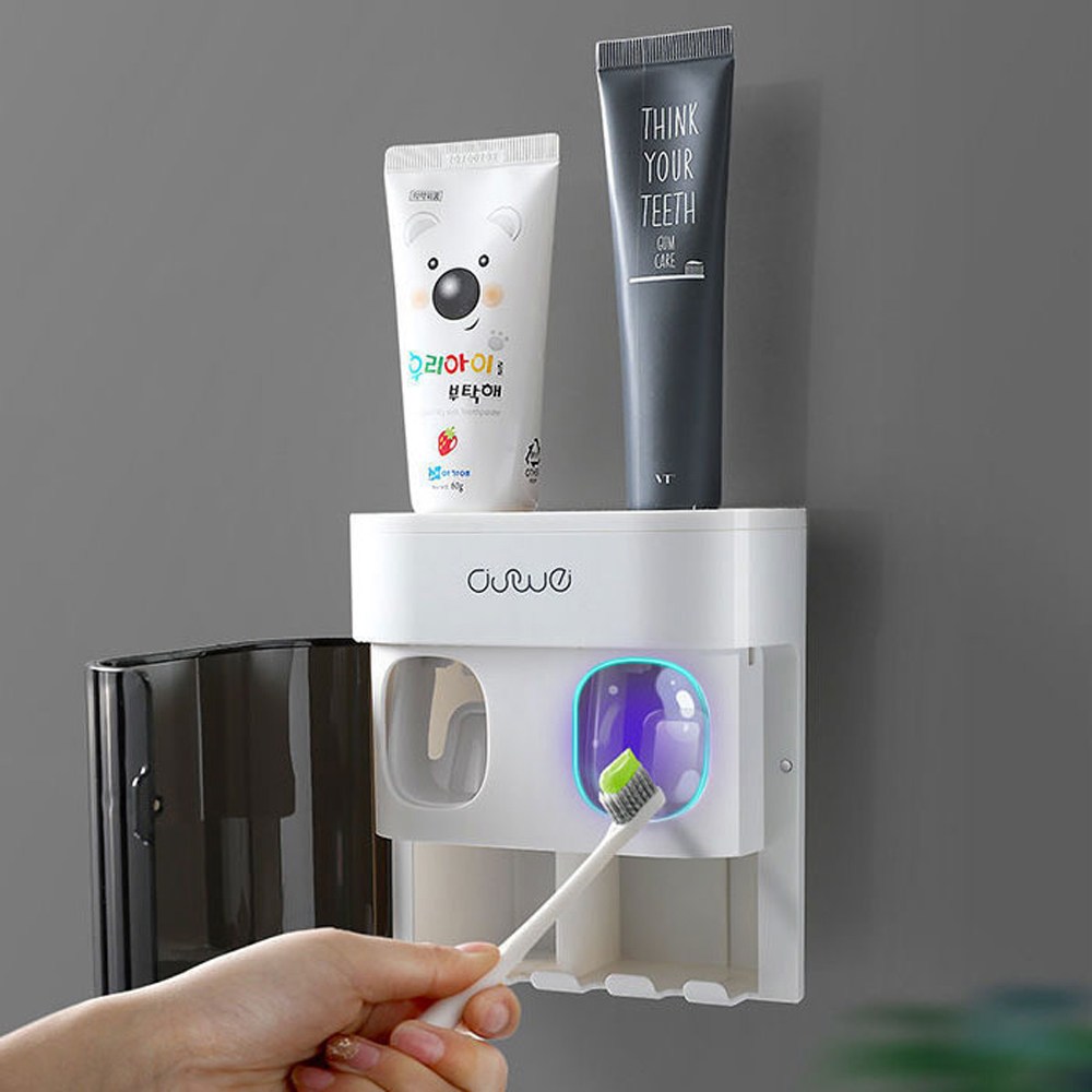 미란다 무타공 더블 치약짜개 디스펜서, 화이트, 1개 6,070원