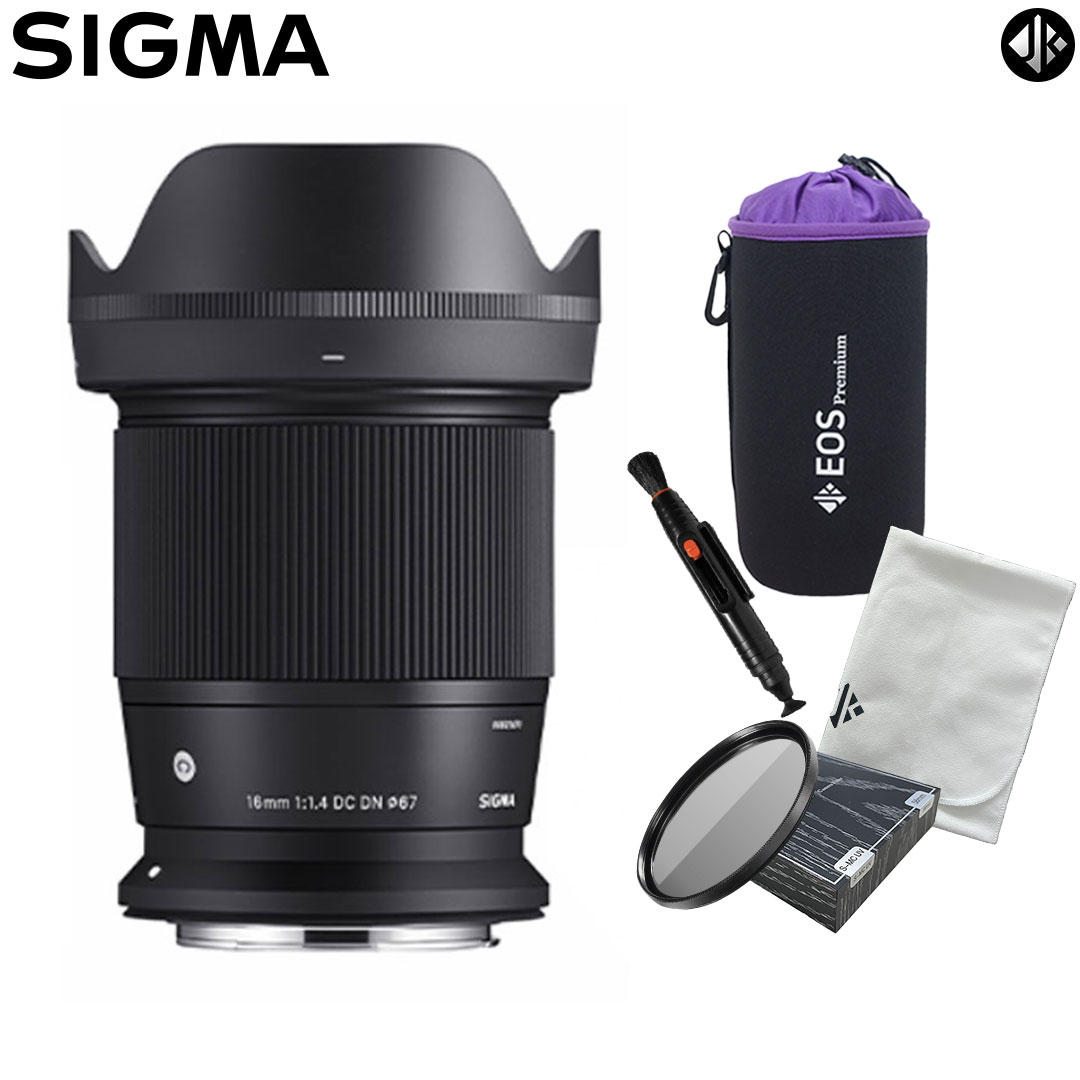 [포토리뷰이벤트] 시그마 C 16mm F1.4 DC DN 캐논 RF용  + (MECO MC필터+방수파우치+렌즈 클리닝펜+포켓융) _WJK 570,000원