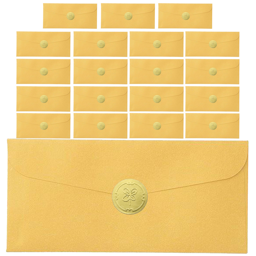 스토리 샤이니 펄 킹스블루 용돈봉투 + 스티커 세트, 골드(봉투), 골드(스티커), 20개 6,850원