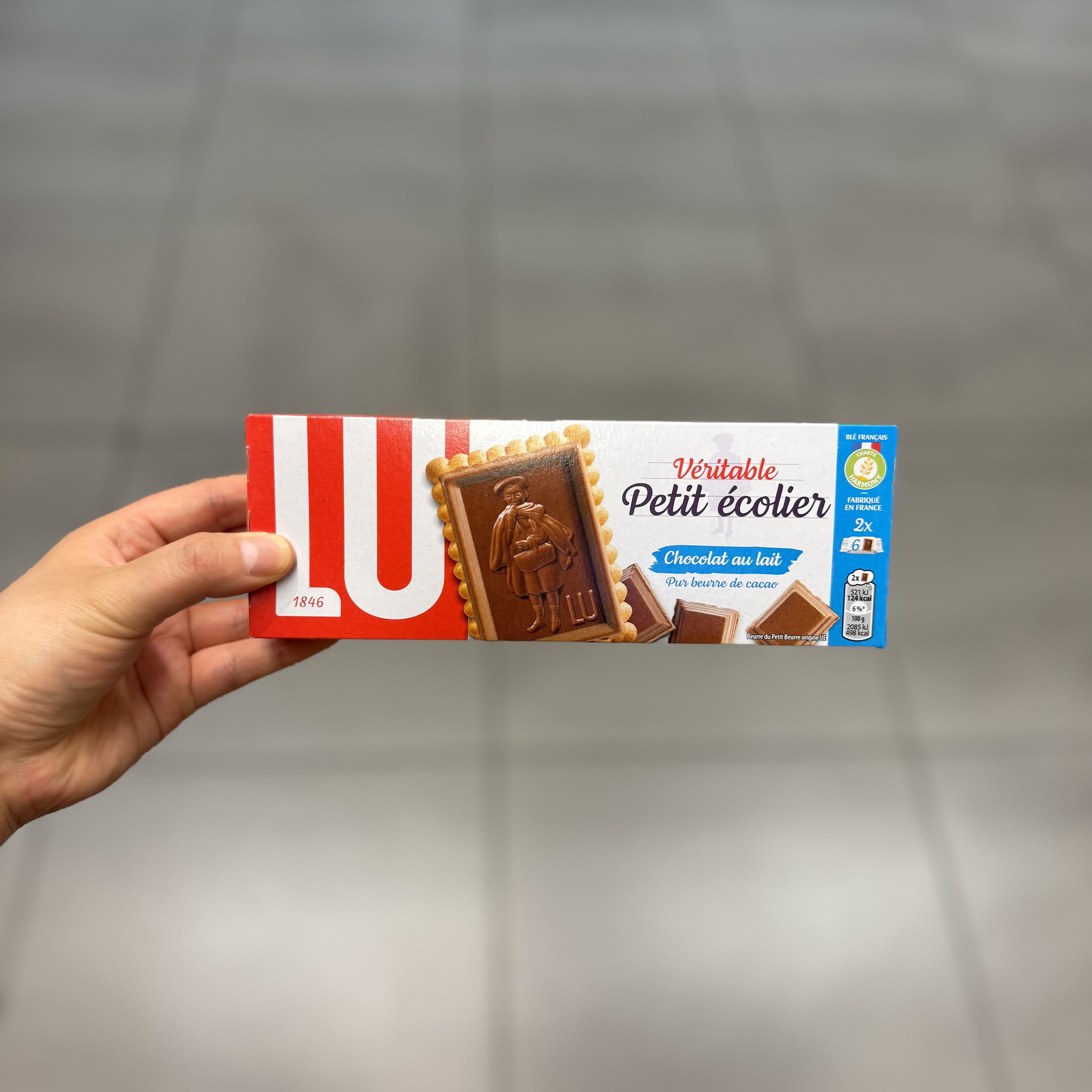 LU 루 쁘띠 에콜리에 Petit ecolier 밀크초콜릿 비스킷 프랑스 과자, 9박스, 150g 59,850원