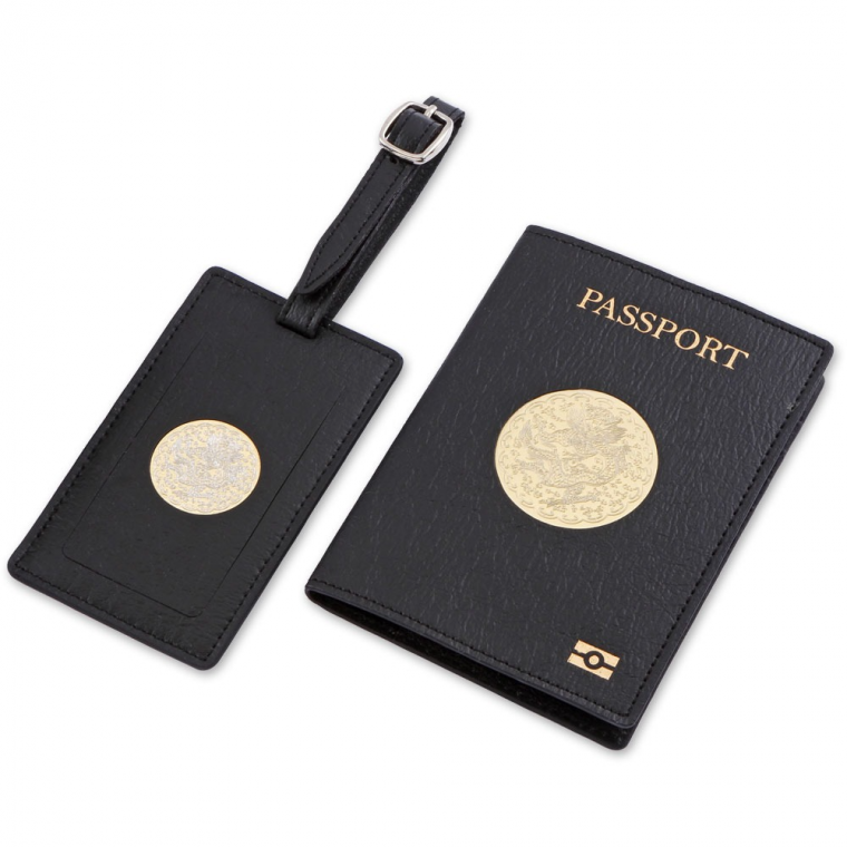 곤룡포 순금판도금 한지가죽 네임텍 여권케이스 세트 외국인선물 골프백네임텍 안티스키밍 68,930원